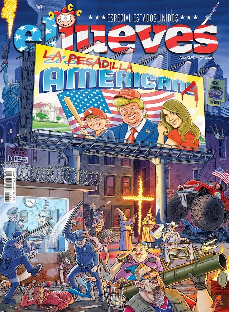 En <a href="/eljueves/">El Jueves</a> de este mes también os traigo una historieta muy completita y muy de risa sobre la carrerita espacial 🚀🛰️👩‍🚀