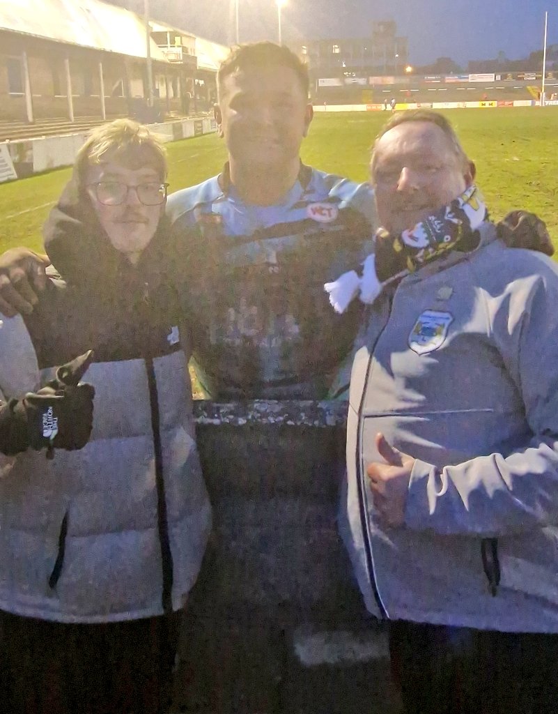 Thanks for the 📸 yesterday <a href="/doran_jamie/">Jamie Doran</a> , nice to see you back at Town 👍🔵⚪️