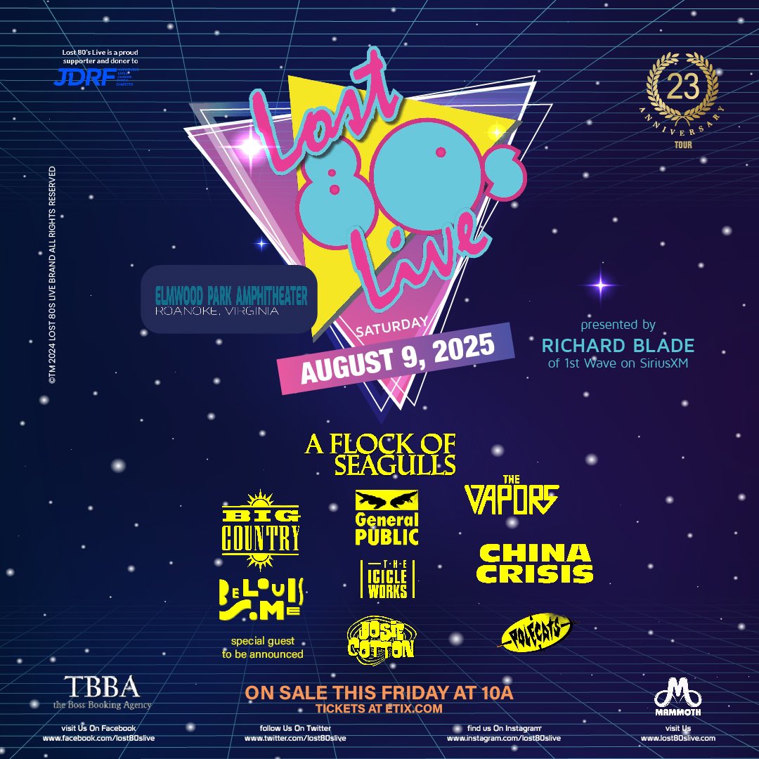 Lost 80's Live tweet media