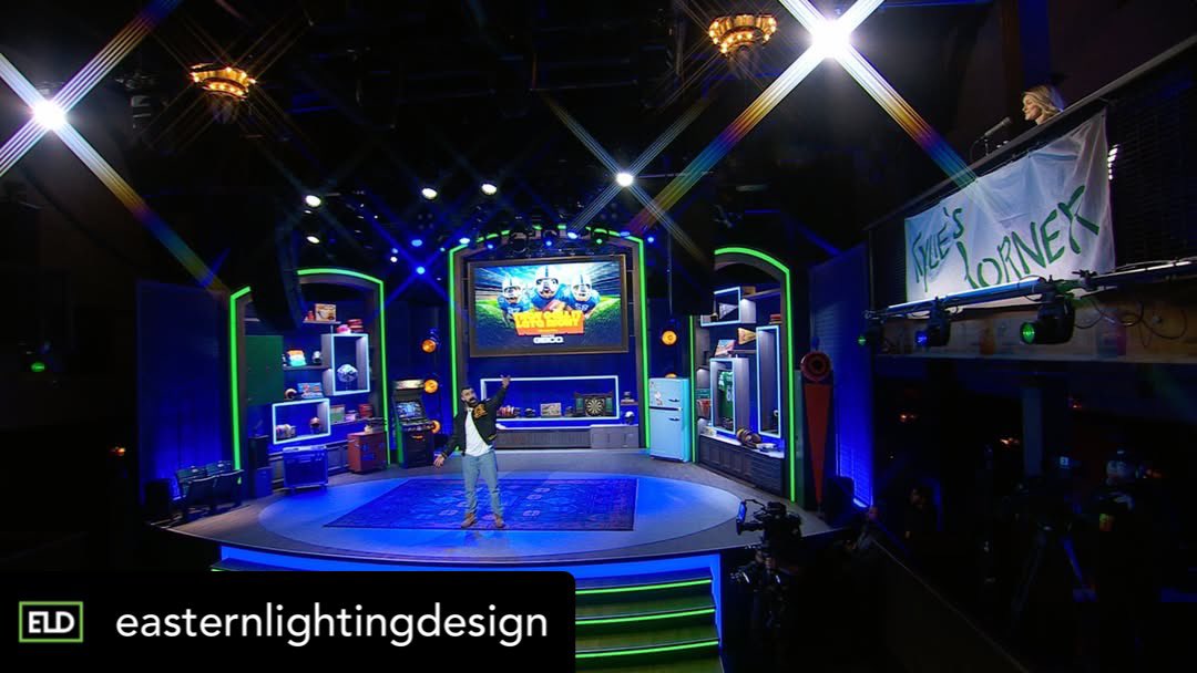 The Robe Way (@therobeway) on Twitter photo Brought on board by NFL Films, the team from Eastern Lighting Design & LD Matt Gordon created the studio design for ‘They Call It Late Night’ using a rig with <a href="/Robelighting/">Robe Lighting</a> #PicklePATT & #T1Profile FS luminaires plus #RoboSpot followspot systems supplied by <a href="/4Wall/">4Wall Entertainment</a>. Brought on board by NFL Films, the team from Eastern Lighting Design & LD Matt Gordon created the studio design for ‘They Call It Late Night’ using a rig with <a href="/Robelighting/">Robe Lighting</a> #PicklePATT & #T1Profile FS luminaires plus #RoboSpot followspot systems supplied by <a href="/4Wall/">4Wall Entertainment</a>.