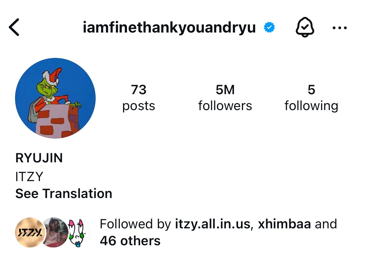 Recently, #RYUJIN's IG has been shadowbanned. Please support her by interacting with her account in the following ways:

1. Search for 'iamfinethankyouandryu' on IG.
2. Find your favorite posts from her account.
3. Copy and paste the links in the replies.

Let's drop 500 links👇