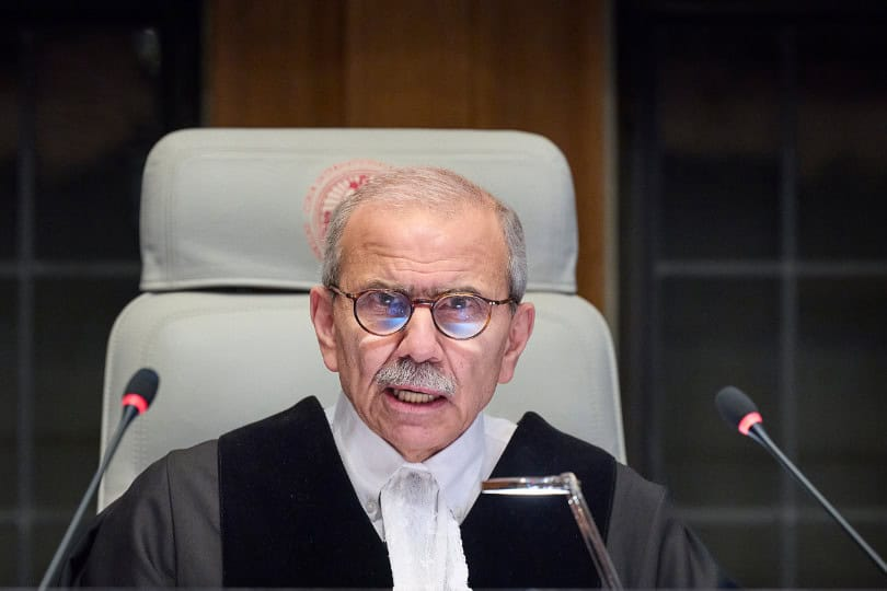HillelNeuer's tweet image. Meet Nawaf Salam of the International Court of Justice. He currently presides as the impartial and objective chief justice in multiple cases targeting Israel. At the same time, he is campaigning to be prime minister of a country that in 2024 attacked Israel with 20,000 rockets.