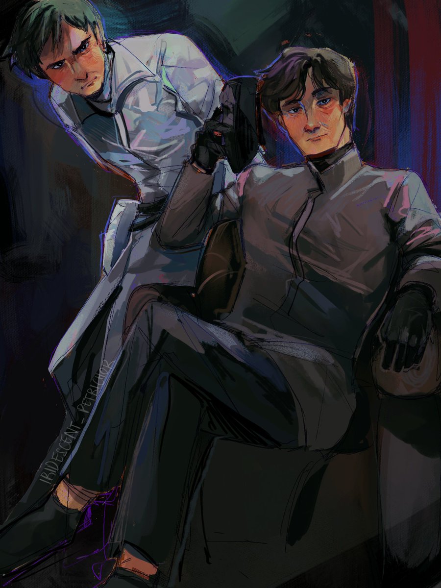 fio☀️ CFXX - M28 (@iridescentpetri) on Twitter photo Vry unlikely to happen but this is a fun concept (Gi-Hun joining In-Ho and donning a white ver of the frontman uniform; what would his position be called?)
#SquidGame2 #SquidGame #squidgamefanart #GiHun #inho #frontman Vry unlikely to happen but this is a fun concept (Gi-Hun joining In-Ho and donning a white ver of the frontman uniform; what would his position be called?)
#SquidGame2 #SquidGame #squidgamefanart #GiHun #inho #frontman