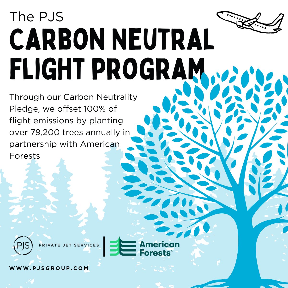 Fly_PJS's tweet image. At Private Jet Services, we are committed to sustainable aviation. Our Carbon Neutral Flight Program allows clients to offset the environmental impact of their travel by supporting certified carbon reduction projects.

#SustainableAviation #CarbonNeutral #AviationNews