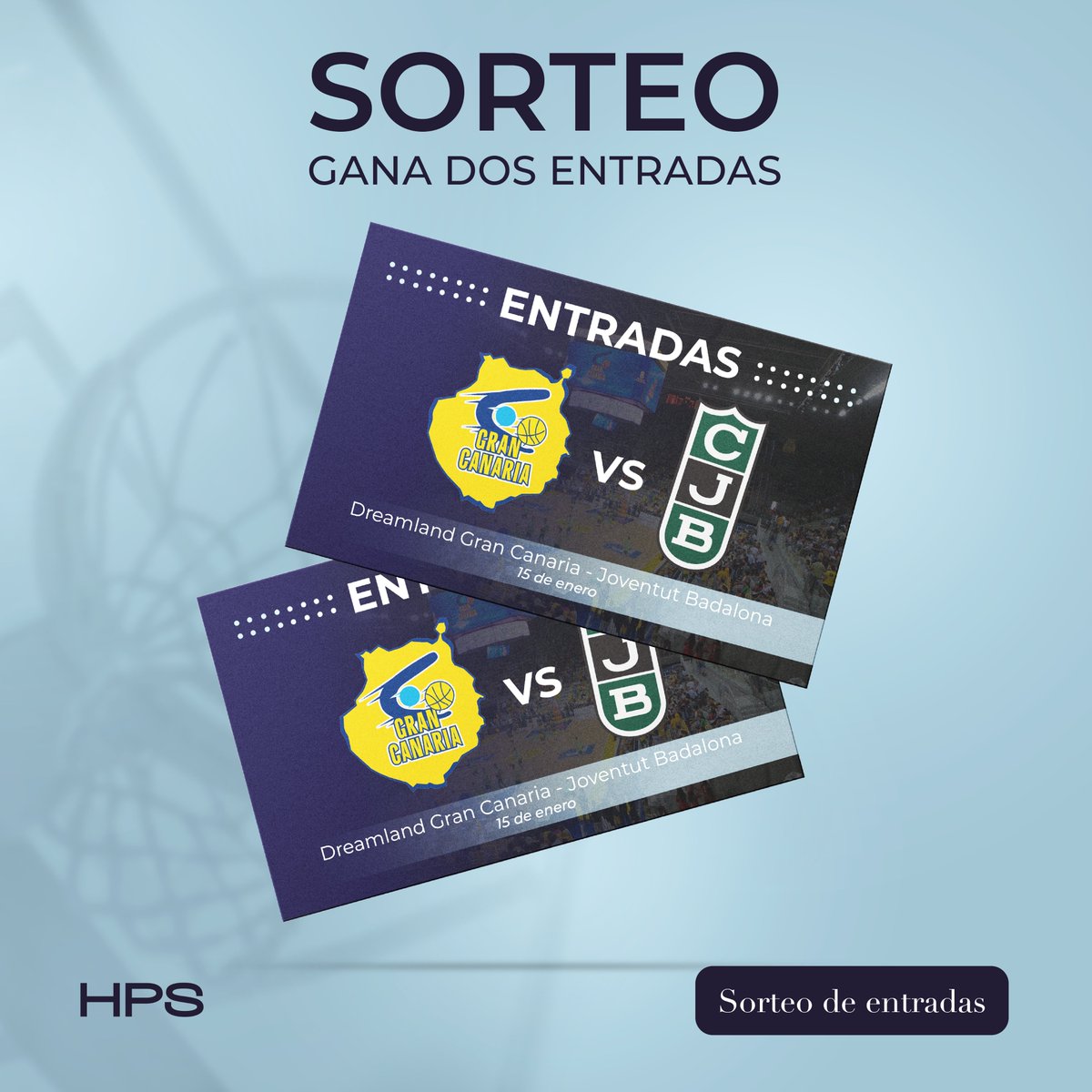 SORTEO en Instagram 

¿Quieres dos entradas para  el Dreamland Gran Canaria - Joventut?

Entra en nuestro Instagram y participa.