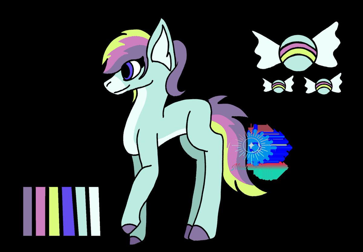 Good morning this is Ranibow Mints an Earth Pony! 

toyhou.se/23549082.rainb…

Always looking for artmoots! 

#mlp #mlpoc #earthpony #art #digitalart #oc #iblispaintx #artmoot #artmoots
