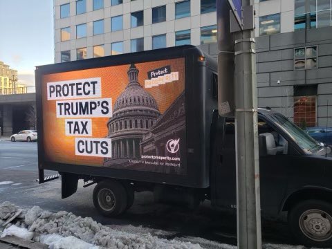 kentstrang's tweet image. What are you going to see w/ @AFPhq’s Protect Prosperity campaign to extend the TCJA?

✅Doors in key districts 
✅Phone calls to lawmaker offices
✅Grassroots events across the nation
✅Meetings in DC &amp;amp; district offices
✅Nationwide ads &amp;amp; media
✅And fun stuff like this truck ⬇️