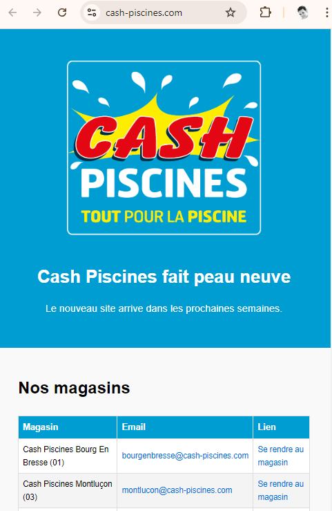 nicoseosem's tweet image. Cash Piscines plonge en #visibilité... 💦

 L&apos;exemple parfait de ce qu&apos;il ne faut surtout pas faire en #SEO !
 Une #refonte mal maîtrisée peut littéralement couler votre site
 🚨 @CashPiscines