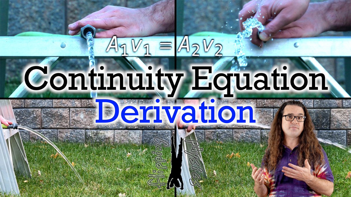 NEW VIDEO! - Continuity Equation for Ideal Fluid Flow - Derivation
Check it out, eh! youtu.be/aiZllg9K5WY
#ContinuityEquation #FluidFlow #FlowRate