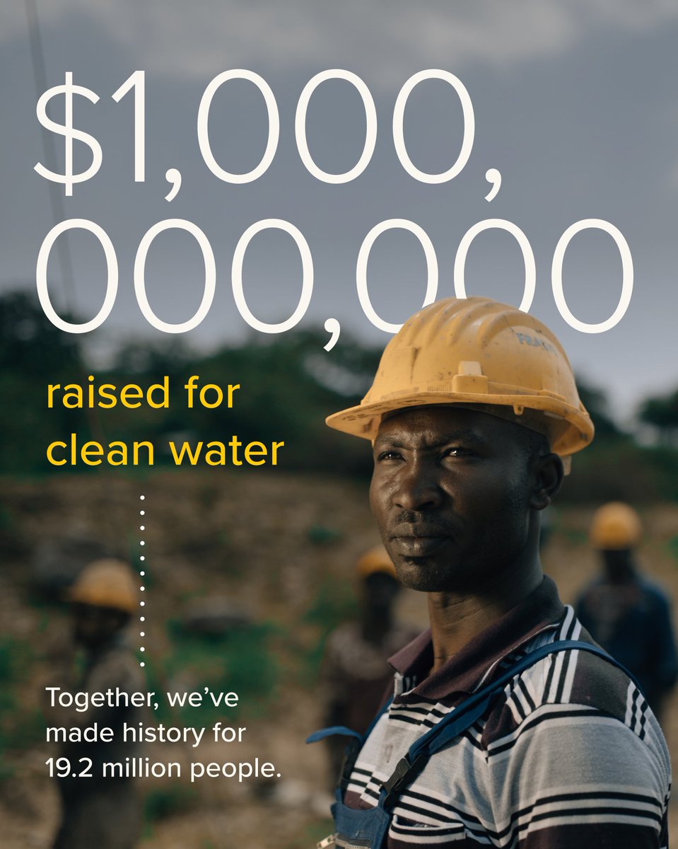 charity: water tweet media