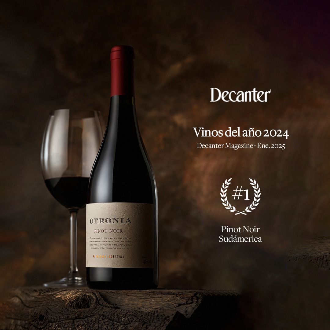 El mejor Pinot Noir de Sudamérica proviene de la Patagonia Argentina según Decanter. Bodega Otronia 
Más info:
sommamato.com