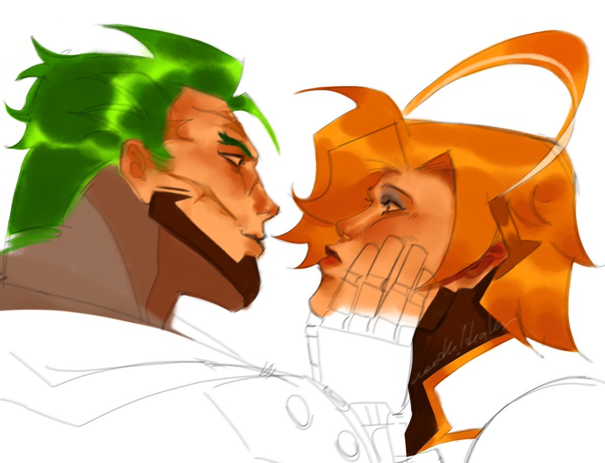 noodleddealer's tweet photo. I have no idea how to render Genji's hair
It's driving me crazy
#Overwatch2 #OverwatchFanart https://t.co/9RICpLUSZn