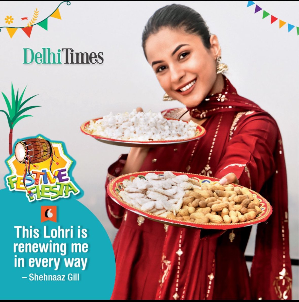 Happy Lohri, shehnaaz enjoy ur time 
 #ShehnaazGill