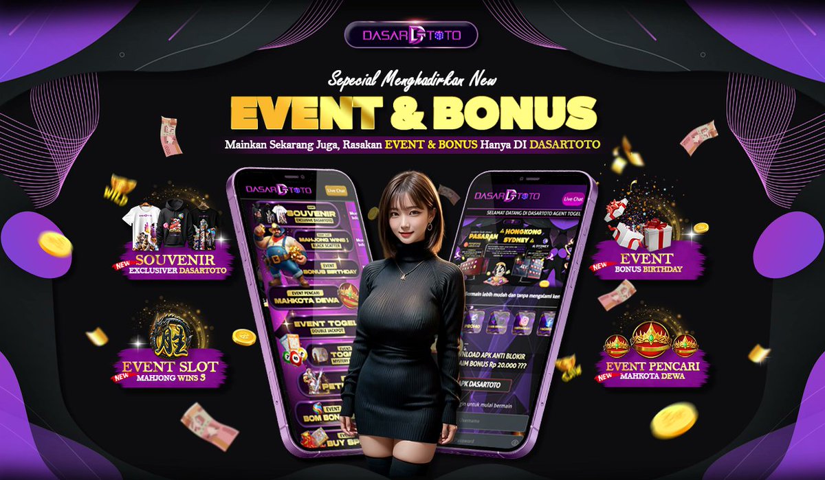 DASARTOTO07's tweet photo. 🔥LIST EVENT &amp; BONUS DASARTOTO🔥
👉LINK : https://t.co/QogN6tc1dy
-
-
#dasartoto #dasartogel #slotdasartoto #eventslot
#fypslot #sweetbonanzax1000 #gatesofolympus #slotmahjong #jackpotslot #sweetbonanza #roullete #togelhk #togelsgp #togelsdney #eventdasartoto #fyp #fypslot https://t.co/EwmROeYtXE