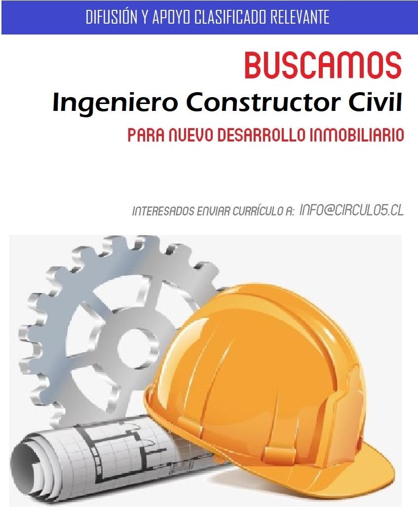IsasmendiKarime's tweet photo. Oportunidad laboral para ingenieros constructores. Escribir a info@circulo5.cl https://t.co/Vpsrr0qytw