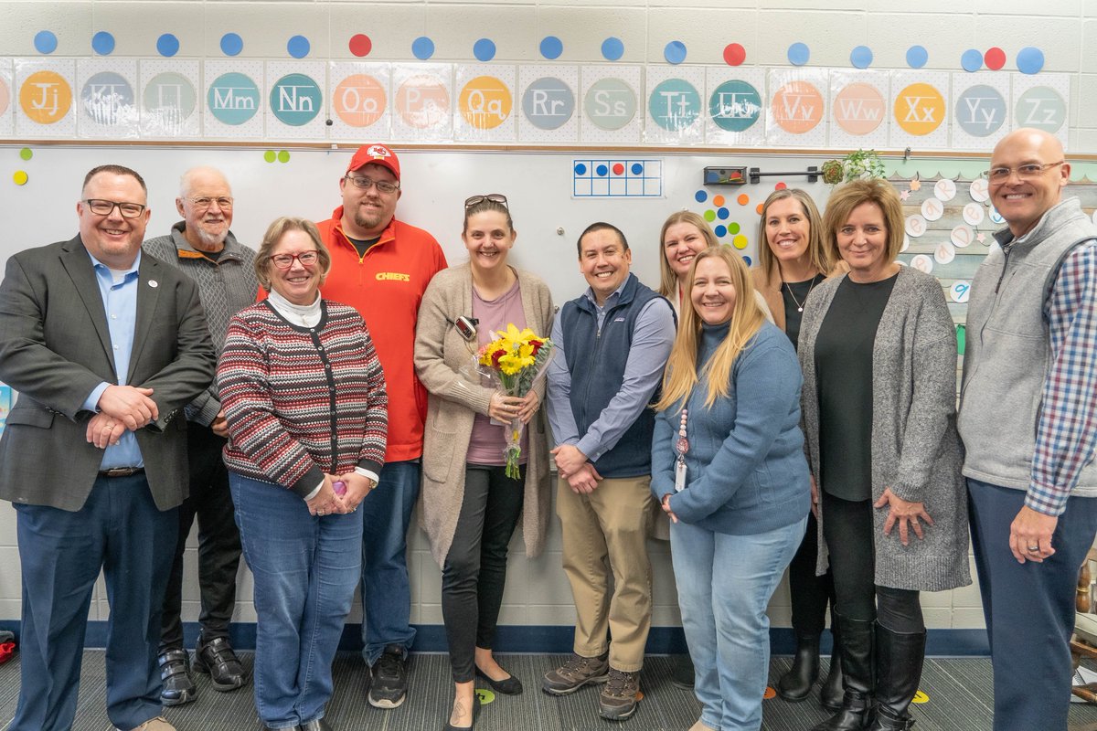 🏆 This year our Horizon Award Finalists, Mrs. Marie Jones, 1st grade teacher at Scarborough Elementary School, and Dr. Steven Murray, Science Teacher at Olathe West High School, received a surprise phone call from <a href="/ksdehq/">KS Dept of Education</a> Commissioner, Dr. Randy Watson informing them they were