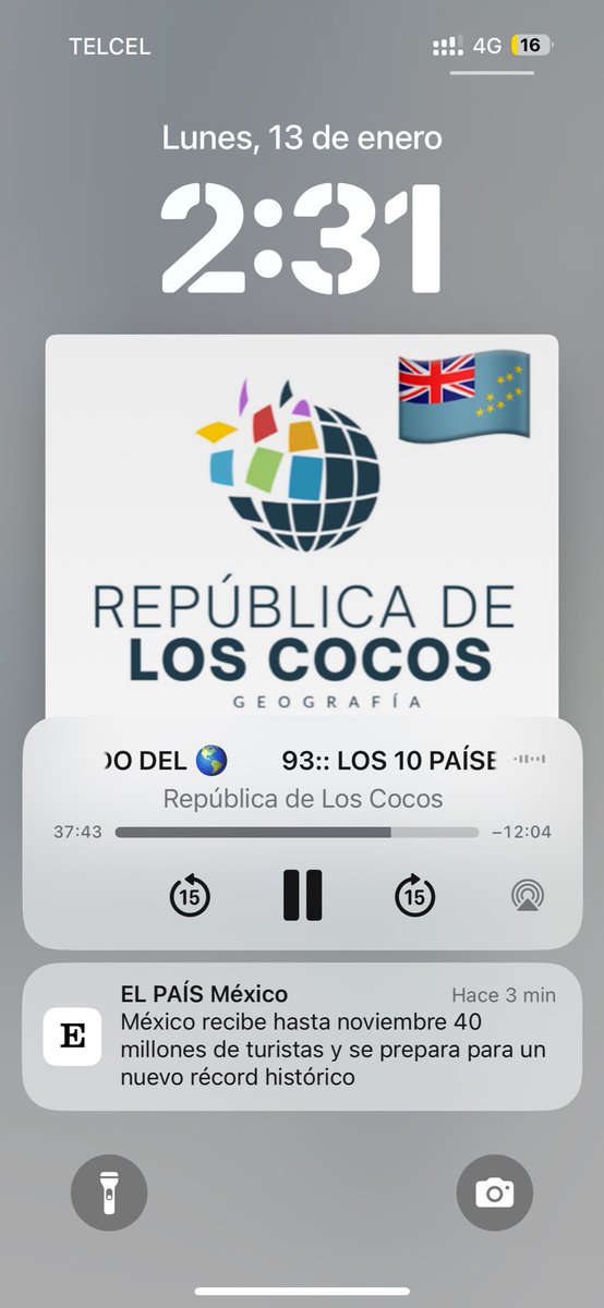 anfrea_sp's tweet photo. estaba escuchando el nuevo capítulo, justo cuando dicen que mx recibe 40 millones de turistas al año y me llega esta notificación @RepdeLosCocos ¿nos espían? https://t.co/pDIOeYh6E4