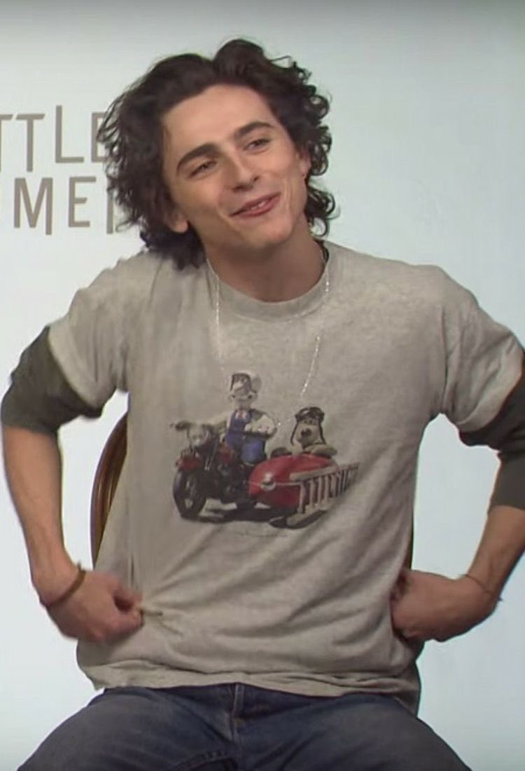 The Wallace and Gromit shirt 🥺