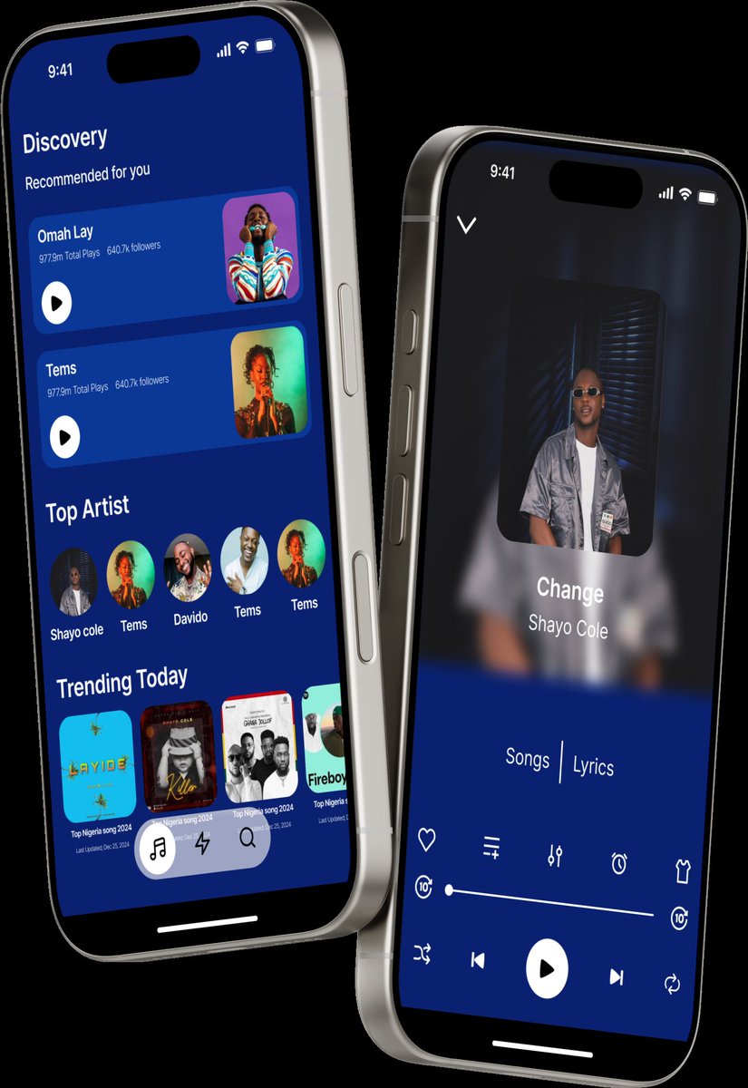 🎵 Music App Design: Bringing Your Playlist to Life! 🎶  

My focus:  To create an intuitive experience for users to:
- Effortlessly explore and discover new music.
- Enjoy a clean, visually appealing interface for daily listening.
 
#UIDesign #MusicApp #ProductDesign