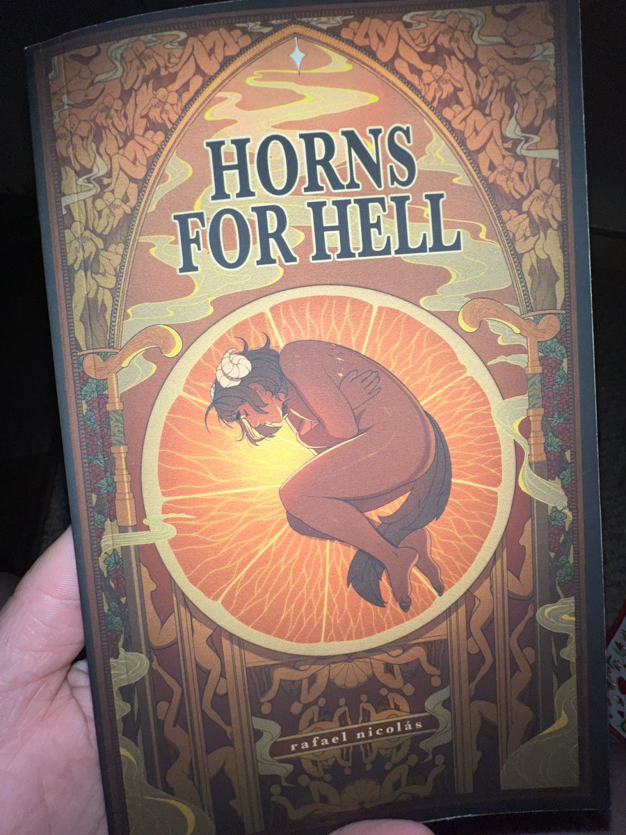 bree343's tweet photo. #HornsForHell is so gorgeous😭I also have been wanting to get myself the gorgeous hardcover of #AngelsBeforeMan so I figured it was as good a time as any to do so♥️ @nicosraf https://t.co/cO9cZuLQN7
