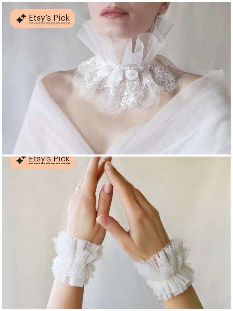 ElyseeartD's tweet photo. Prefect Match 🌟 Victorian Bride Set - Shop the white style now 🛒
https://t.co/nDZOwscpJW
https://t.co/ormK63xmhj
#matchthestyle #collarandcuffs #whitestyle #snowwhite #shopthestyle #elyseeart #ShopNow https://t.co/XVLJcl7b3Y