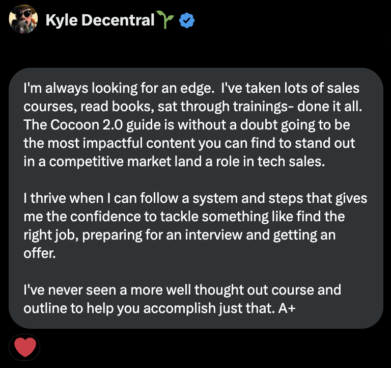 BowTiedCocoon's tweet photo. A few days away from launching Cocoon 2.0, this means a lot : https://t.co/EnPpFKLcYt