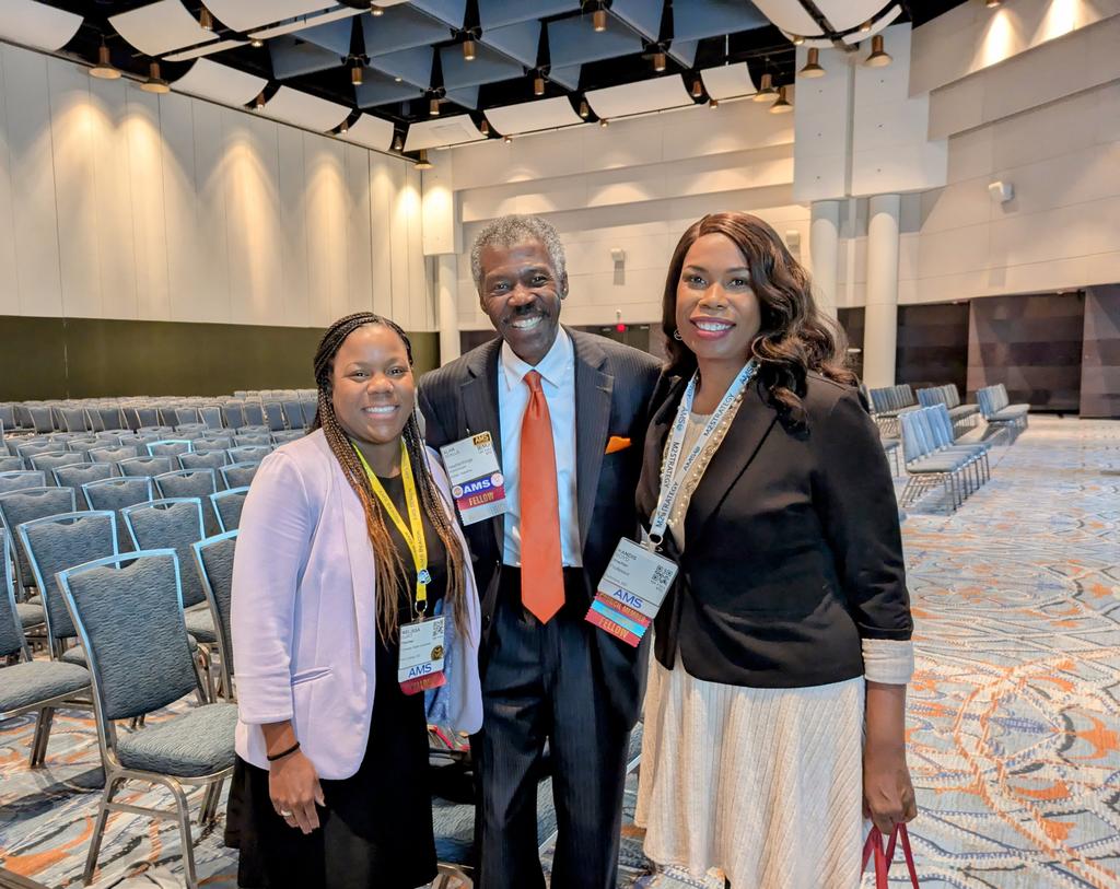 CIRA (@cira_csu) on Twitter photo 📸: #AMS2024
1️⃣ Melissa Burt, Chair of the <a href="/ametsoc/">American Meteorological Society</a> Culture and Inclusion Cabinet
2️⃣ President-elect <a href="/AlanSealls/">Alan Sealls</a>
3️⃣ Council Member Kandis Boyd 📸: #AMS2024
1️⃣ Melissa Burt, Chair of the <a href="/ametsoc/">American Meteorological Society</a> Culture and Inclusion Cabinet
2️⃣ President-elect <a href="/AlanSealls/">Alan Sealls</a>
3️⃣ Council Member Kandis Boyd