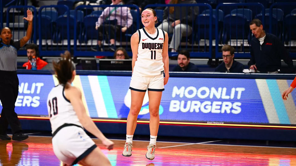 Best WBB Games - 1/11

Khadija Faye - Pitt - 21 PTS/12 REB/6 BLK
Mackenzie Blackford - Duquesne - 20 PTS (6-10 3FG)
Mikayla Johnson - Pitt - 21 PTS/6 REB
Alexis Giles - Point Park - 22 PTS/6 REB
Sydney Carr - Carlow - 16 PTS/5 REB
Catherine Or - Carnegie Mellon - 29 PTS/6 REB