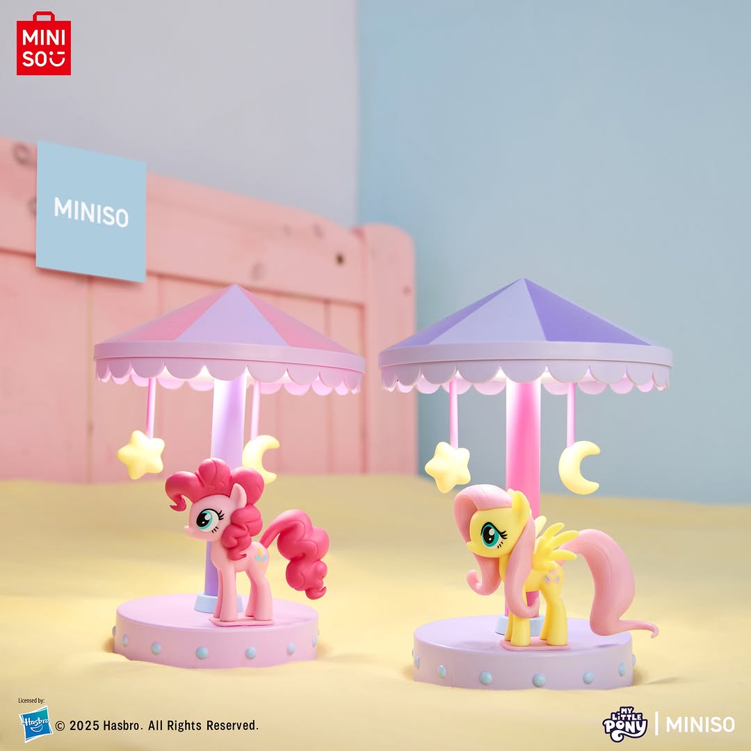 EquestriaDaily's tweet photo. Miniso, a Chinese retail brand, has introduced My Little Pony G4  merchandise in stores worldwide:

Get the gallery: 

https://t.co/wLOv7FNAby https://t.co/La1NUxy3uq