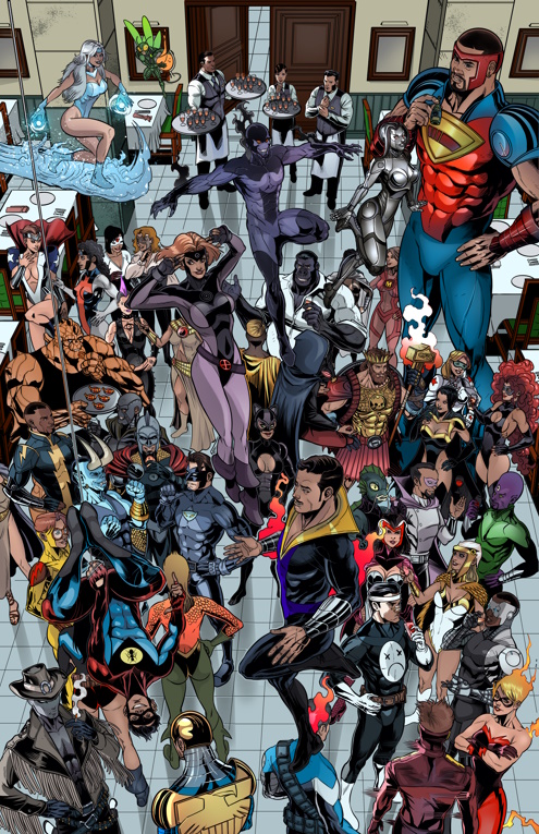 rjoftheisland's tweet photo. A beautiful page from my #ThomasValiant campaign. Available with #TheValiantHeroes @ https://t.co/oDkPhRXL6Q
A disgraced superhero brings together a new team in an attempt to reclaim the title of Hero #comics #superhero #indiegogo #IronAge https://t.co/m307NJhraw