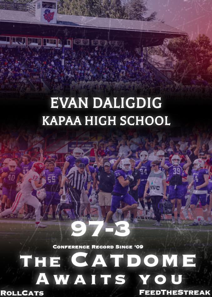 Evan Daligdig (@evan_daligdig) on Twitter photo Blessed and humble to receive my fourth offer to the University of Linfield, Thank you to <a href="/coachbelliott/">Brett Elliott</a> and <a href="/CoachKern_/">Nicholas Kernaghan</a> for the opportunity. Blessed and humble to receive my fourth offer to the University of Linfield, Thank you to <a href="/coachbelliott/">Brett Elliott</a> and <a href="/CoachKern_/">Nicholas Kernaghan</a> for the opportunity.