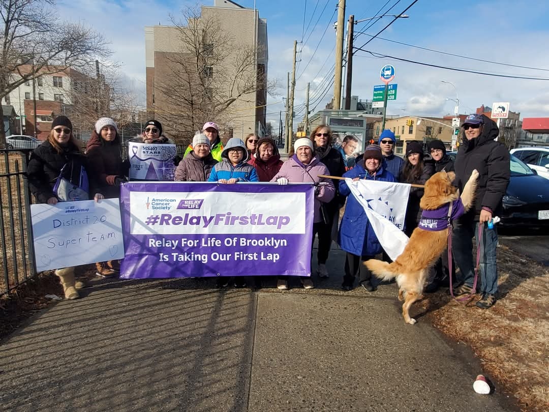 20_doe's tweet photo. On Saturday January 10th District 20 participated in a #RelayFirstLap, thank you Elaine from PS 186 for organizing the event. #RelayForLifeOfBrooklyn https://t.co/MLFlF6BogR