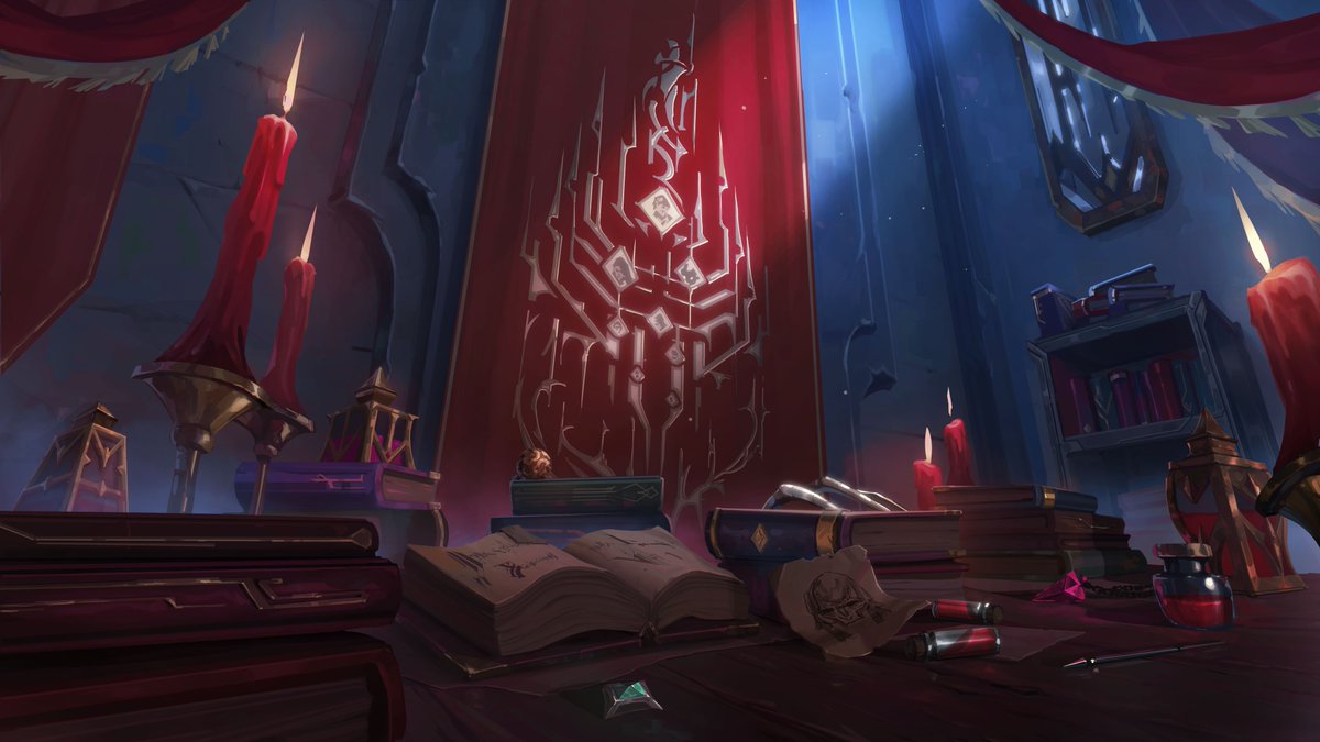 LeagueOfLegends's tweet photo. You should know by now, darling: There are no coincidences in Noxus. https://t.co/UBizXvvVgS