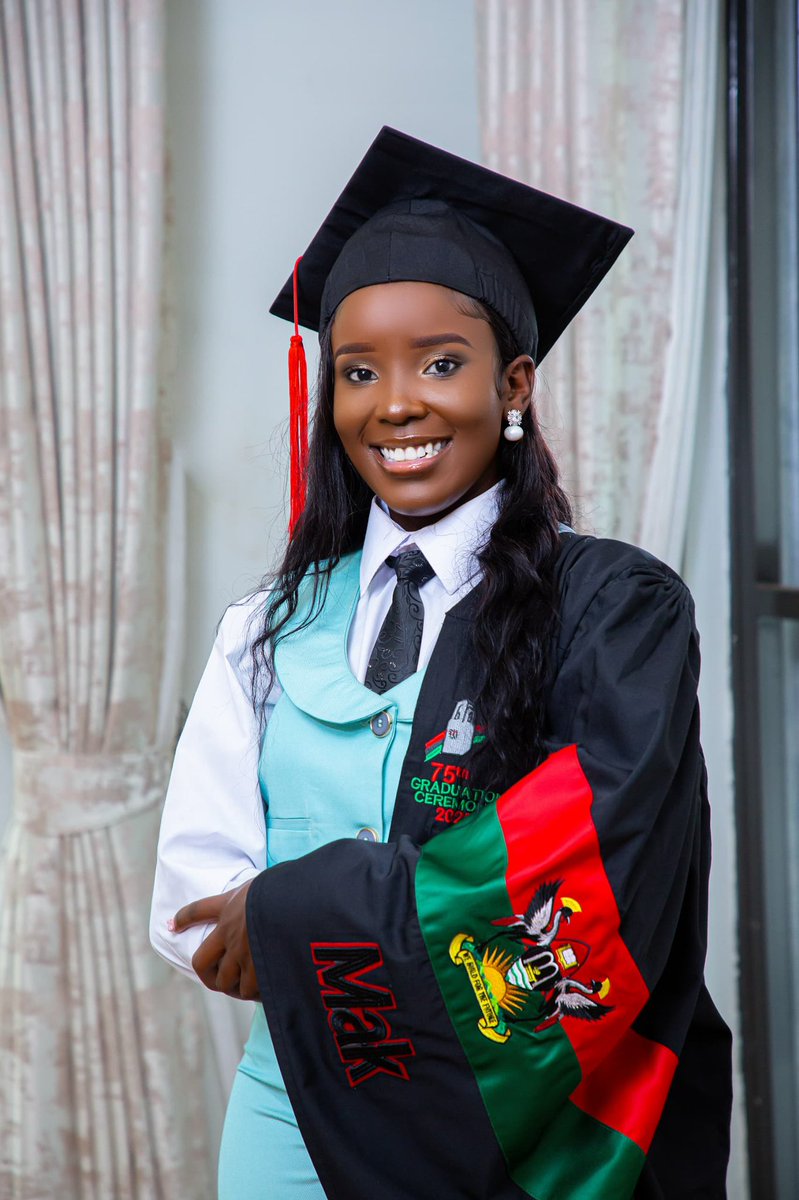 After five long, challenging, exciting, and unforgettable years. Today, I can finally say that I am a proud graduate of Makerere University a #VeterinaryDoctor . I graduated with honours 🎓 #classof2025