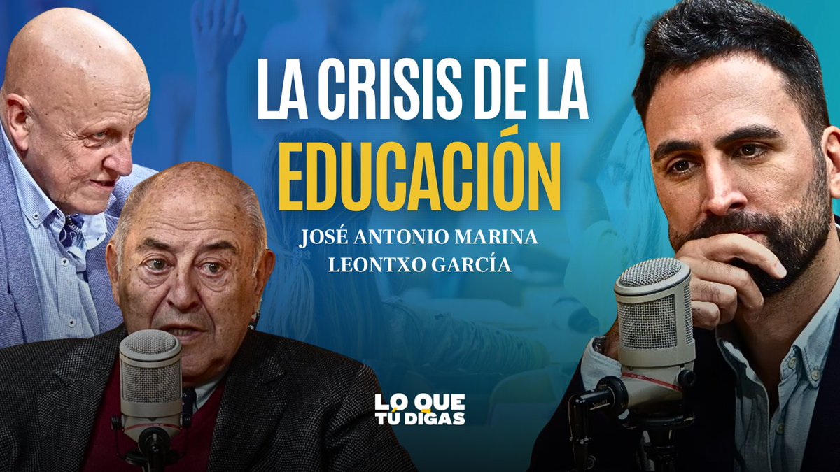 En esta ocasión en el podcast un episodio que es un auténtico regalo. Dos de los grandes sabios de nuestro país, <a href="/panoptico_el/">El Panóptico de Jose Antonio Marina</a> y <a href="/leontxogarcia/">Leontxo García</a>, mano a mano. El desafío de la educación, ajedrez e inteligencia artificial vertebran esta tertulia.

👉🏻 youtu.be/uKNdKSiJiZw?si…