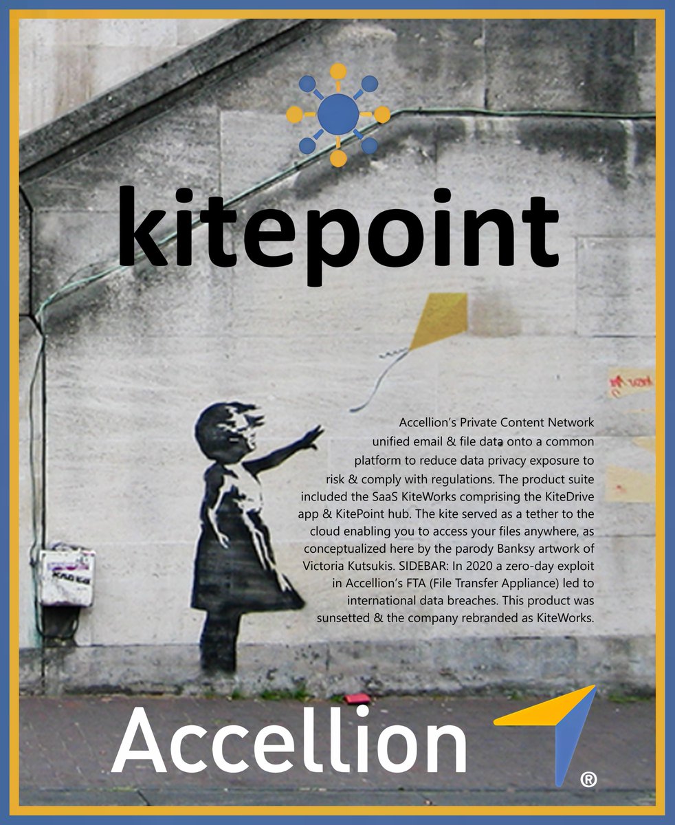 WhereWords's tweet image. #Accellion’s (now known as @Kiteworks) mobile file sharing solution provided a secure hub for managing enterprise content, while creating a unified view across the entire organization without a Virtual Private Network. It was the easiest, most flexible way to collaborate in the…