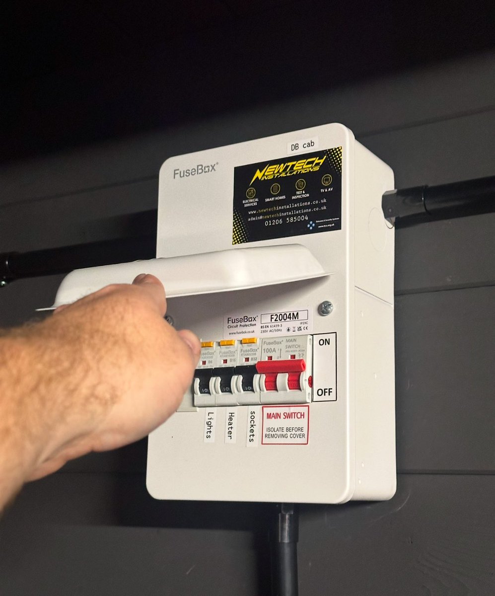 Newtech_ltd's tweet photo. Cabin electrical installation. https://t.co/lrlzvjHo37