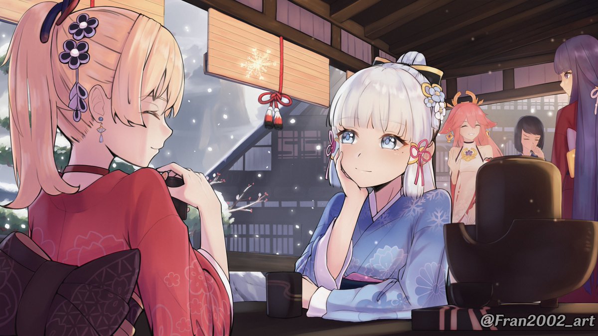 Fran2002_art's tweet photo. #GenshinImpact #原神 #神里綾華 #kamisatoayaka #yoimiya https://t.co/wlvKFgZPZd