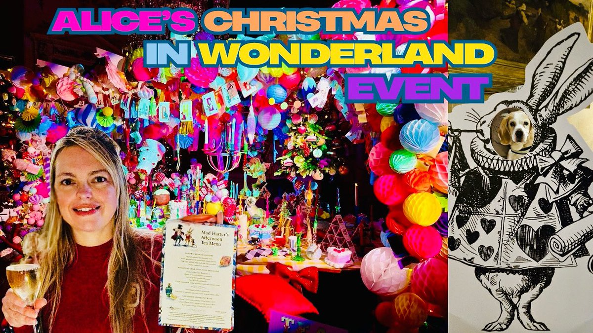 DHopperDiaries's tweet photo. Alice’s christmas wonderland vlog is up NOW on my YouTube channel. I also had themed treats at Mad Hatters afternoon tea, had a look at merch in the store and had a nice winters walk in the grounds 🫖🍰🎩✨
https://t.co/KO1X6Txtuo

#castlehoward #aliceinwonderland #afternoontea https://t.co/rU9CVoazcJ