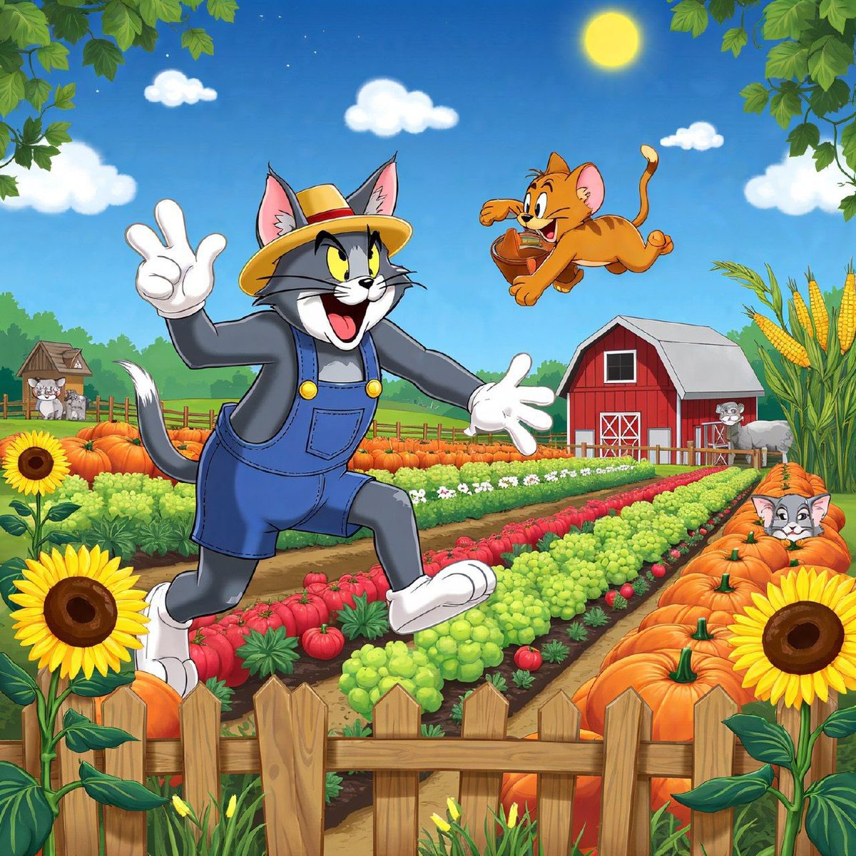 Tomjerrymeme's tweet photo. Big shoutout to the FRG team! 🙌 Tom and Jerry are excited to support their innovative Food token and Land DAO. This is going to be huge! #FRG #FoodToken #LandDAO #Innovation https://t.co/TYtcZdzbel