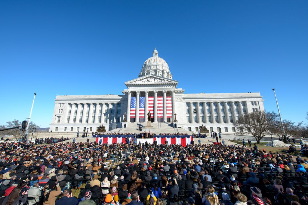 GovMikeKehoe's tweet photo. It is truly an honor to serve as the 58th Governor of the State of Missouri.

Together, we will secure a safer, stronger, and more prosperous Missouri—not just for today, but for generations to come. 

Let’s get to work. https://t.co/njvsWsiLJb