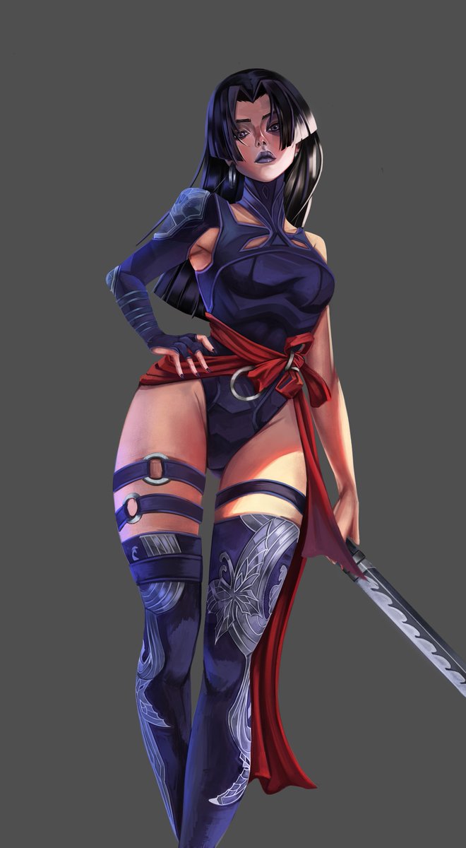 Hxitham1's tweet photo. Psylocke fanart 

#MarvelRivals #Psylocke #art #fanart https://t.co/Hz2n4pzKfC