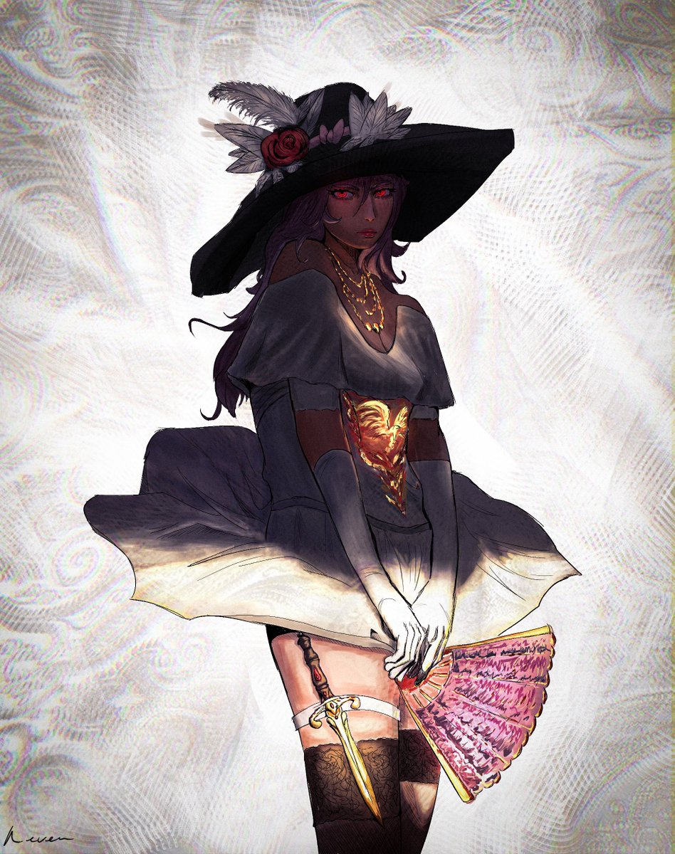 fromreven's tweet photo. Final painting of my character called "Annette". This one took me 3 days (way too long if I'm being honest). #digitalart #digitalpainting #characterdesign #illustration #characterart #ocartist https://t.co/BYvKukQVaZ