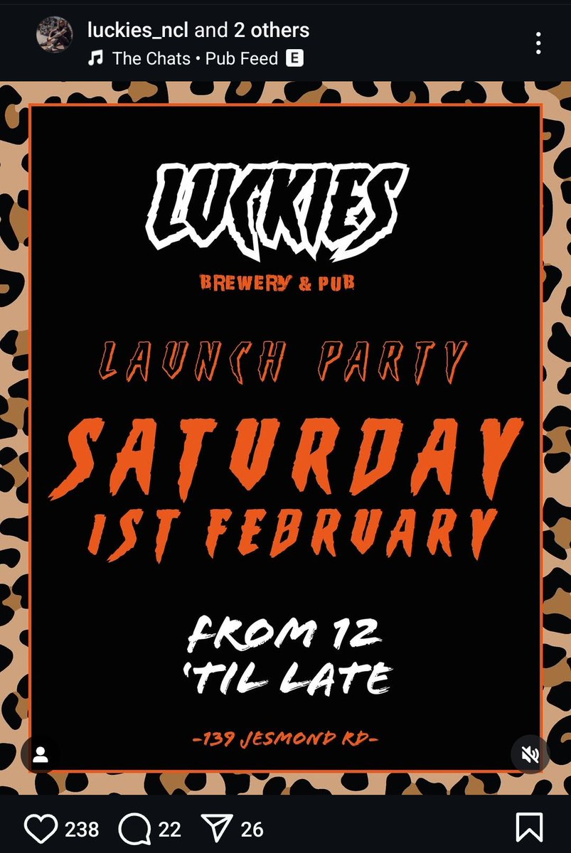 New Brewery and Taproom - Luckies -  opens in Cradlewell on the 1st of February 

#Pub
#Beer
#Brewery
#Opening