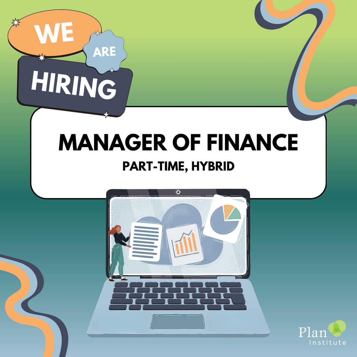 Plan Institute is now hiring for the role of Manager of Finance.

The Manager of Finance oversees the organization’s financial and accounting operations, including budgeting, reporting, and planning, while ensuring financial sustainability and fiscal accountability.