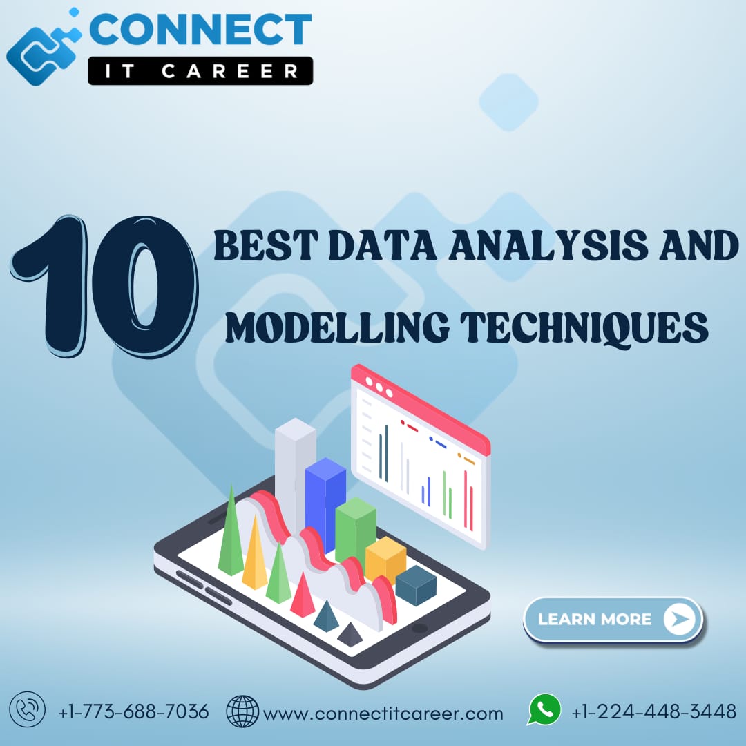 connectitcareer's tweet image. 10 Best Data Analysis and Modelling Techniques
1. Content Analysis
2. Sentiment Analysis
3. Thematic Analysis
4. Grounded Theory Analysis
5. Discourse Analysis...
#dataanalysiscourse #datanalysis #DataAnalyst #quantitativeanalysis #QualitativeAnalysis #toronto #Canada
