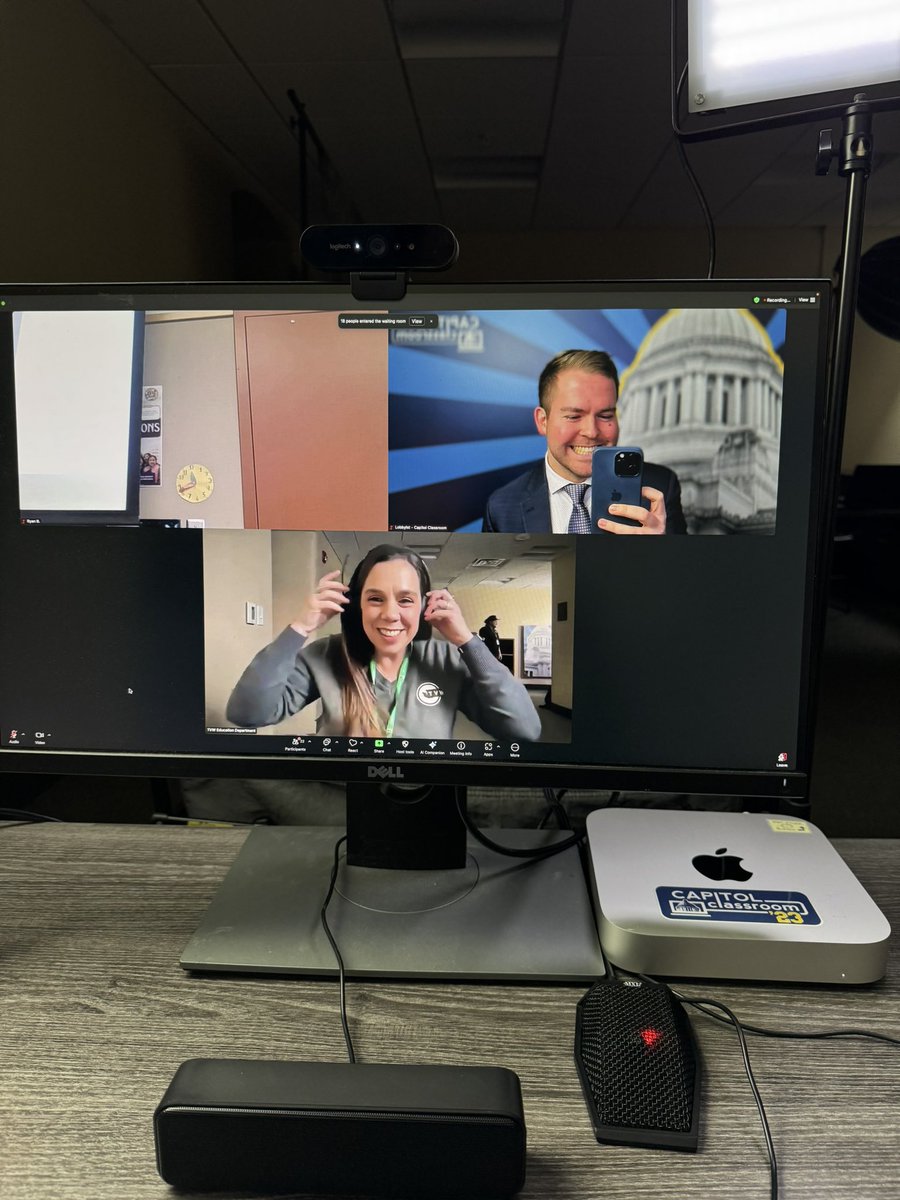 joel_anderson43's tweet photo. Day 1 of the 2025 #waleg session and we’re already off and running! 🏃🏻♂️🏛️🎉
So excited to be here with the @WSACouncil and supporting the #WAGrant. 🎓 https://t.co/dPCv9qVMuR
And—meeting with students via @TVWnews Capitol Classroom! ✨ https://t.co/BsKkQwyf5A
#WSAC #waedu https://t.co/2sjinboEnK