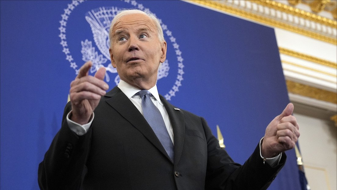 ActualidadRT's tweet photo. Rusia: Biden reconoce que su apoyo a Kiev aumentó el riesgo de conflicto nuclear con Moscú https://t.co/Ll703nd59S https://t.co/srN7v81NUl