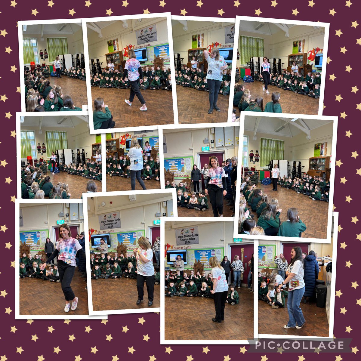 yggcwmnedd's tweet photo. Sioe Ffasiwn staff i ysbrydoliโr plant ar ddechrau ein thema newydd Rhyfeddol fi / Staff put on a fashion show this pm showcasing items of clothing they made to inspire children at the beginning of our new theme Magnificent Me #unigryw #unique #differentisgood https://t.co/VQMRv6hAeo