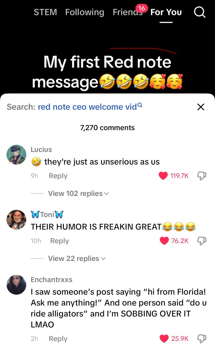 ayeelizeeth's tweet photo. The US government taking Tik Tok away because “China is spying us through there” so we all go to red note a Chinese app because it’s similar to Tik Tok and become friends with them has to the most 2025 thing to do 🤣🤣🤣🤣 https://t.co/kS3edYJnh9